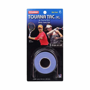 TOURNA Tac Over grip XL (3 Grips on roll, Blue)