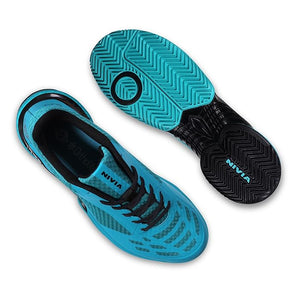 Nivia Ray 3.0 Tennis Shoe (Hyper Turquoise/Black)