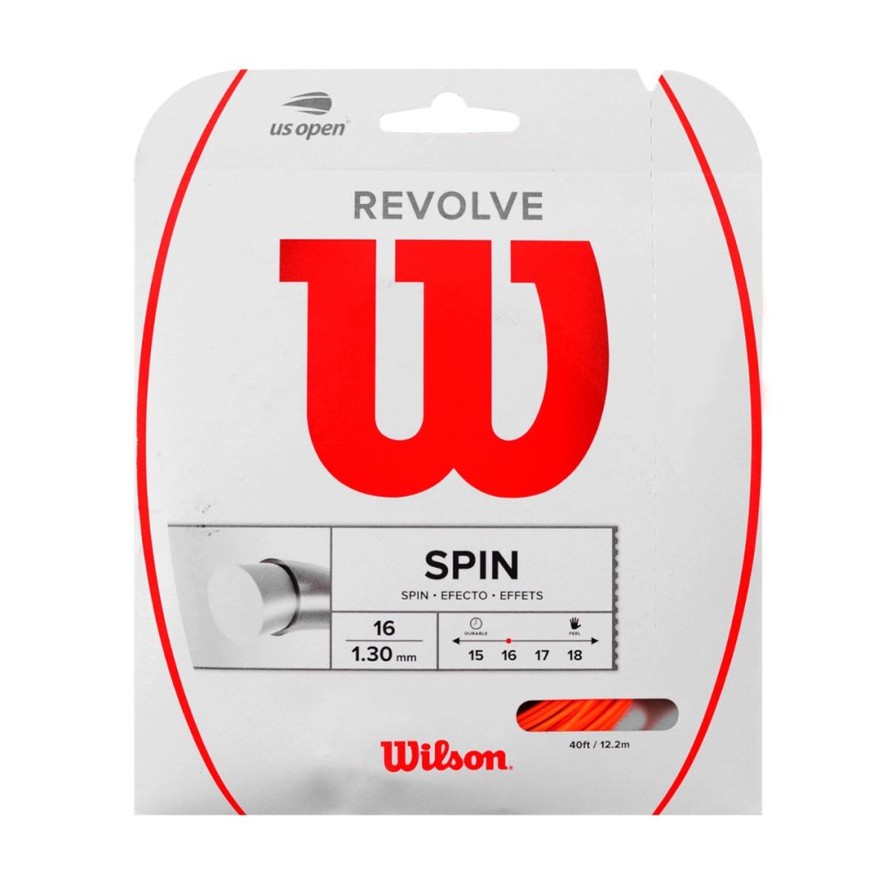 Wilson Revolve Tennis String Set (16 / 1.30MM) – Noah Sports