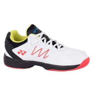 Yonex SHT Lumio Junior Tennis Shoes (White/Black)