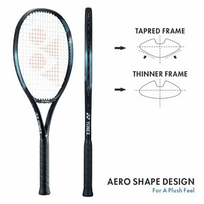 Yonex Ezone 100 Tennis Racquet (Aqua/Night/Black, 300G Unstrung)