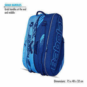 Babolat Pure Drive 12R Tennis Kit Bag (Blue)