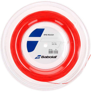 Babolat RPM Rough Tennis String Reel 17-G - Fluoroscent Red