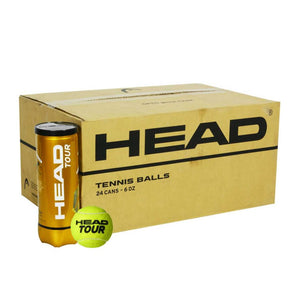 Head Tour (Pet Can) Tennis Ball Carton (72 Balls)