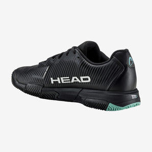 Head Revolt Pro 4.0 Tennis Shoe (Black/Teal)